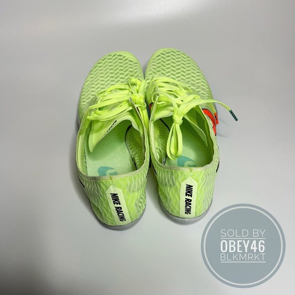 Nike Zoom Mamba V 5 Barely Volt Orange Track Cleats AJ1697-700 Men\'s Size 10 main image 8